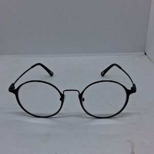 NWOT Rxable Ottoto 11025 Black Round Eyeglass Frames